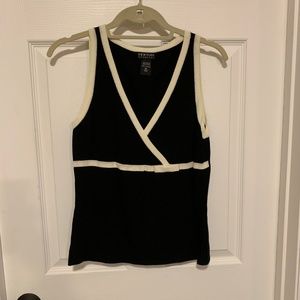 NY&Co. Sleeveless Black Tank - Sz Med